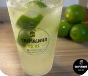 Caipirinha artesanal do cardápio